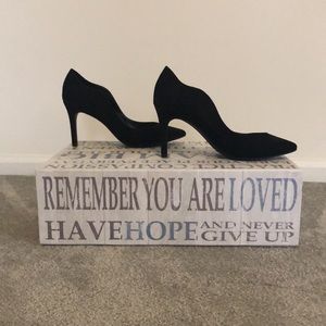 Black high heels